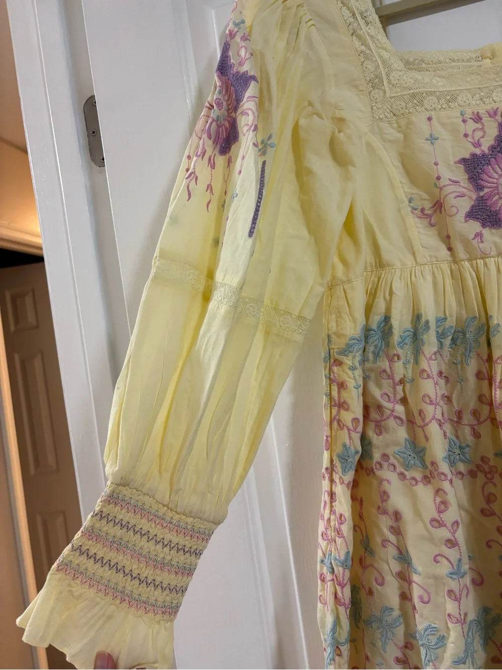 Loveshackfancy Freja Dress in Rise and Shine - Picture 5 of 7